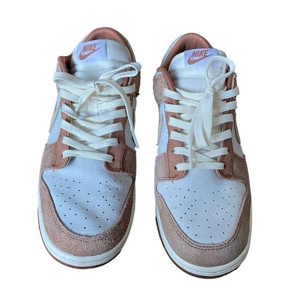 Nike Dunk Low Premium "Medium Curry" Suede Sneakers - Men’s 11.5 - Picture 3 of 14